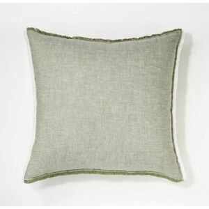 Oversized Reversible Linen Square Throw Pillow Frayed Threshold Studio McGee